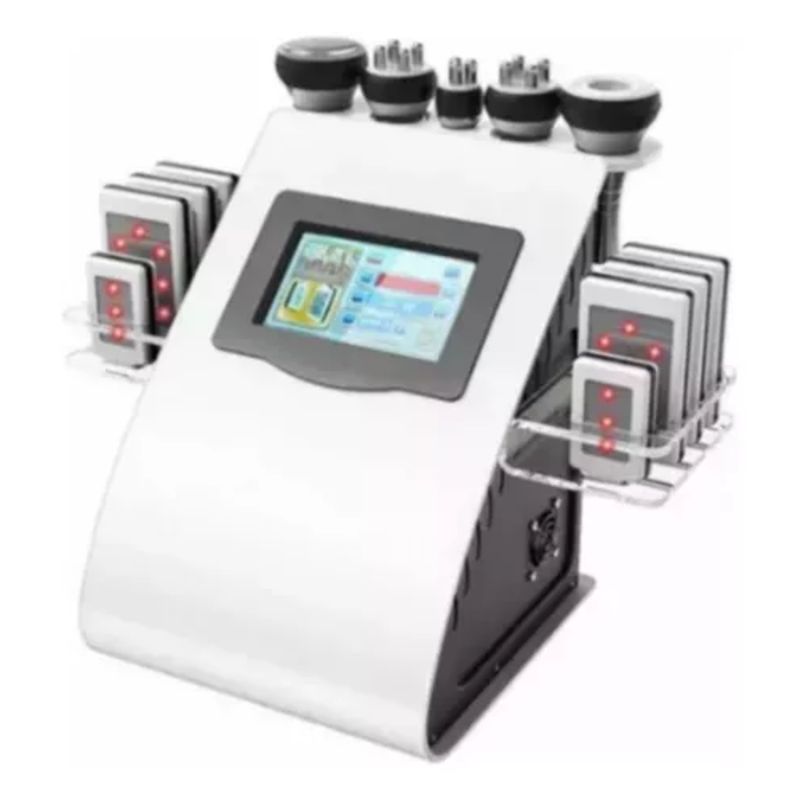 GENERICO - Multifuncional 6 En 1 Lipolaser Vacum Rf Cavitacion Vacum
