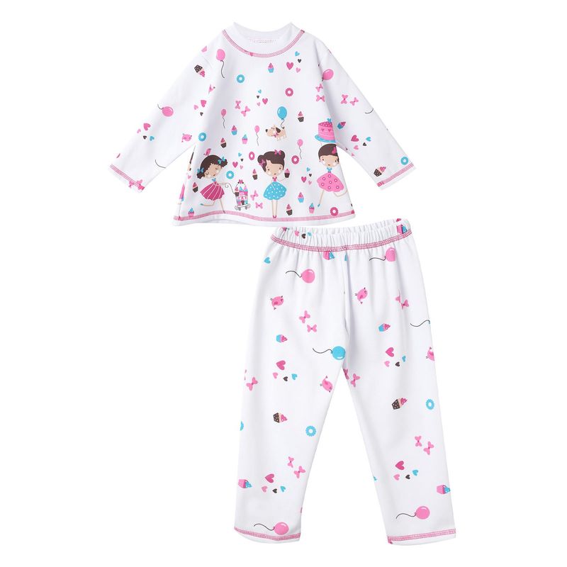 SANTANA - Pijama Niña Alicia Amatista