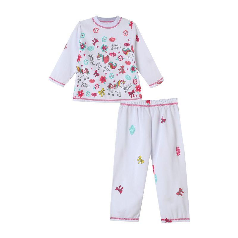 SANTANA - Pijama Niña Alicia Coral