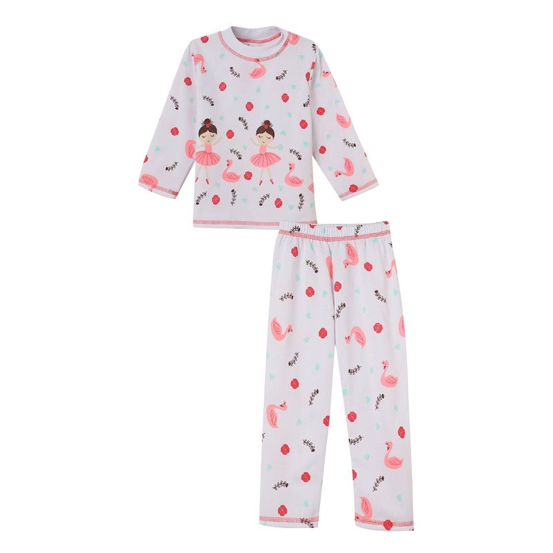 SANTANA - Pijama Niña Alicia Rosado