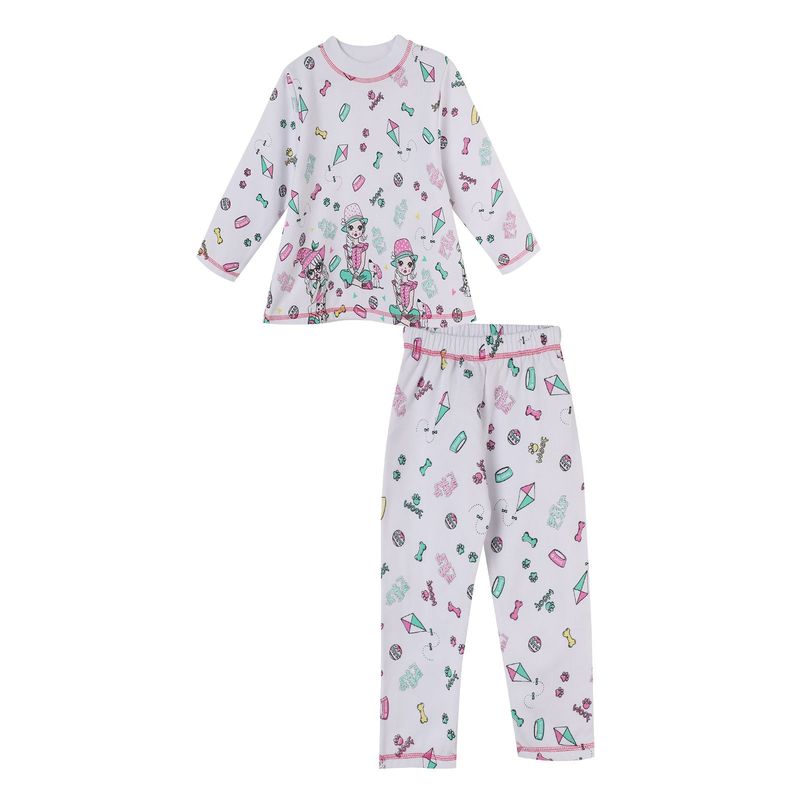 SANTANA - Pijama Niña Alicia Fucsia