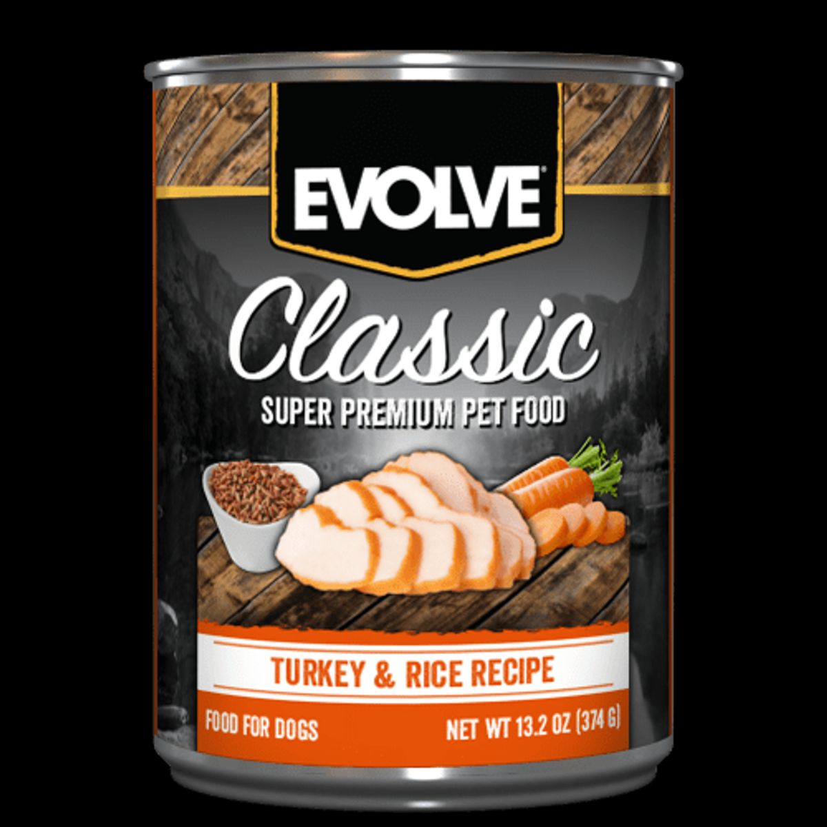 EVOLVE - Evolve Dog Classic Lata Pavo 13,2 Oz Lata
