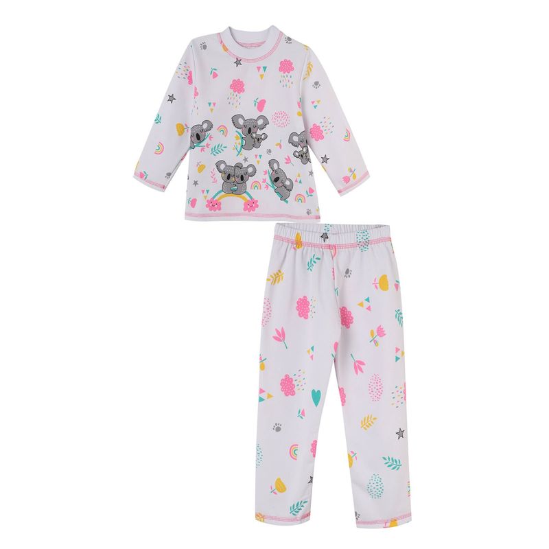 SANTANA - Pijama Niña Alicia Fucsia