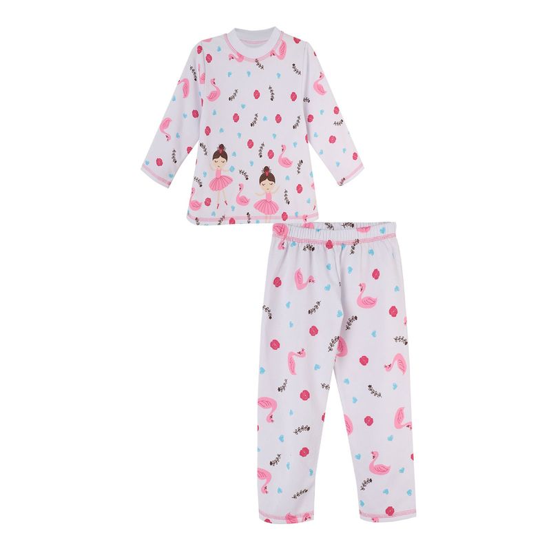 SANTANA - Pijama Niña Alicia Magenta
