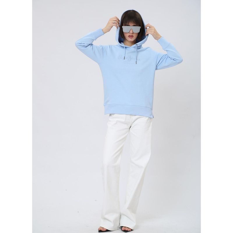 PEPE JEANS - Hoodie Pepe Jeans Para Mujer Whitney Hoodie Bay Blue
