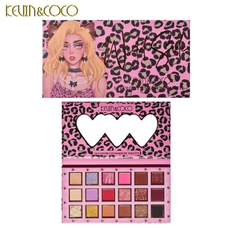 GENERICO - Sombras De Ojos X18 Colores Pink