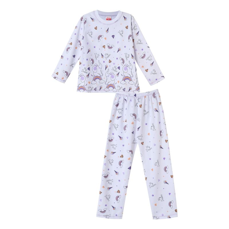 SANTANA - Pijama Niña Alicia Lila