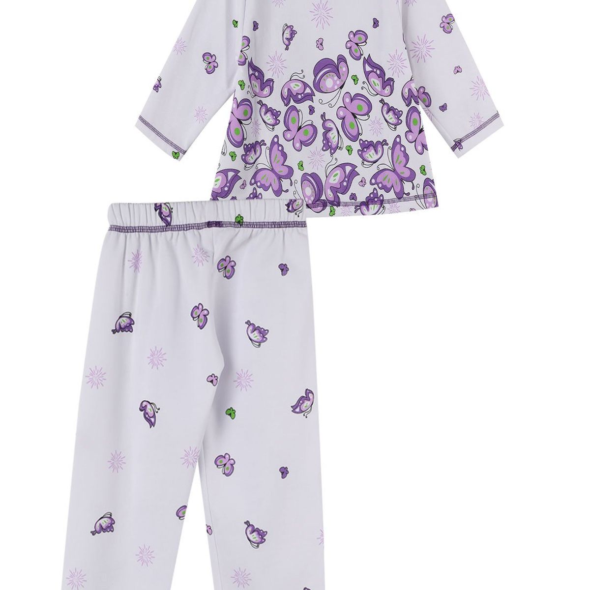 SANTANA - Pijama Niña Alicia Morado
