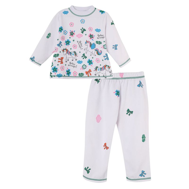 SANTANA - Pijama Niña Alicia Verde
