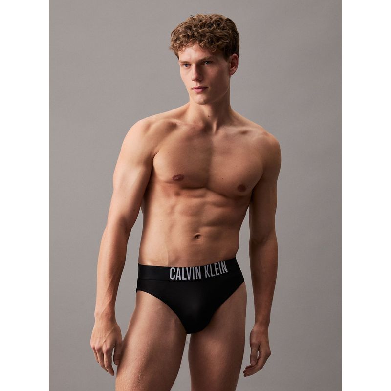 CALVIN KLEIN - Traje negro de baño slip - Intense Power Calvin Klein