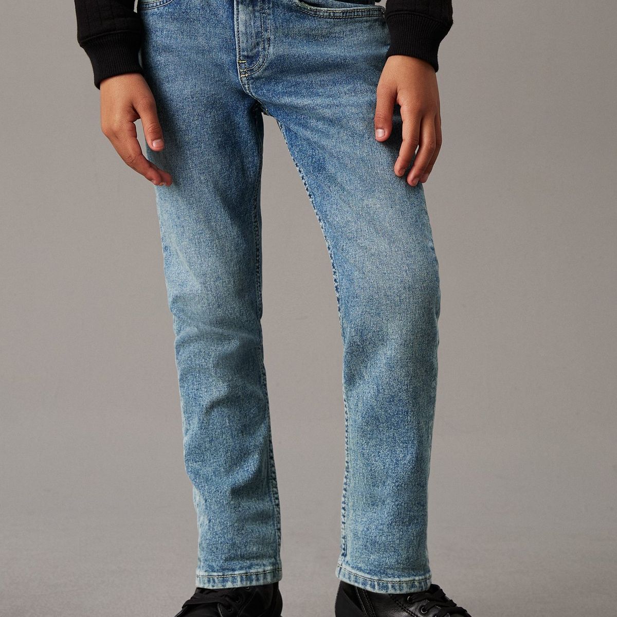 CALVIN KLEIN - Dad azul jeans para niño Calvin Klein