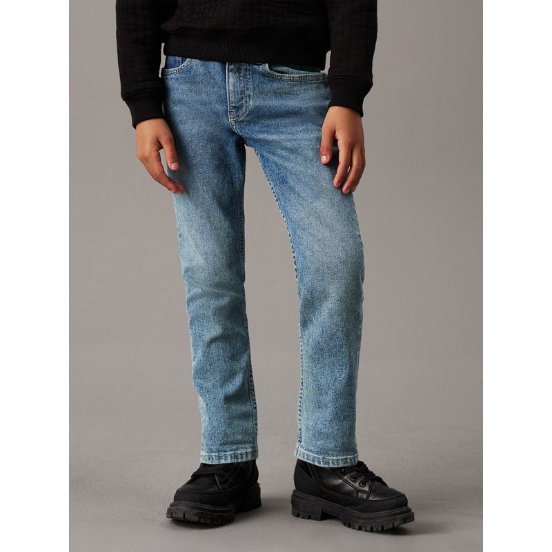 CALVIN KLEIN - Dad azul jeans para niño Calvin Klein