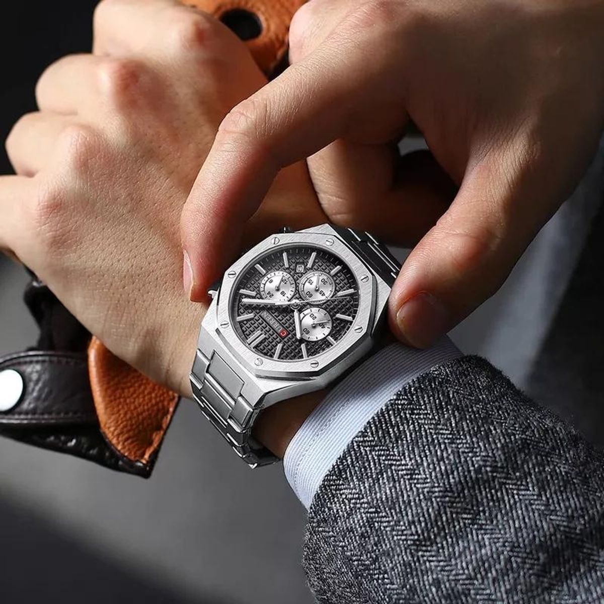CURREN - Reloj Elegante Para Hombre Curren 8440