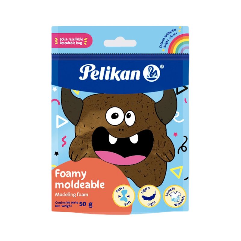 PELIKAN - Kit x 2 Foamy Moldeable Cafe x 50Gr Pelikan