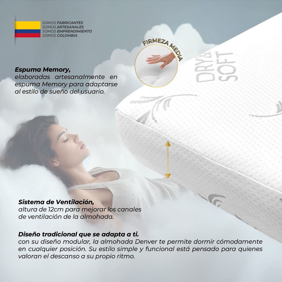 MALAIA HOME - Almohada en Memory - Denver