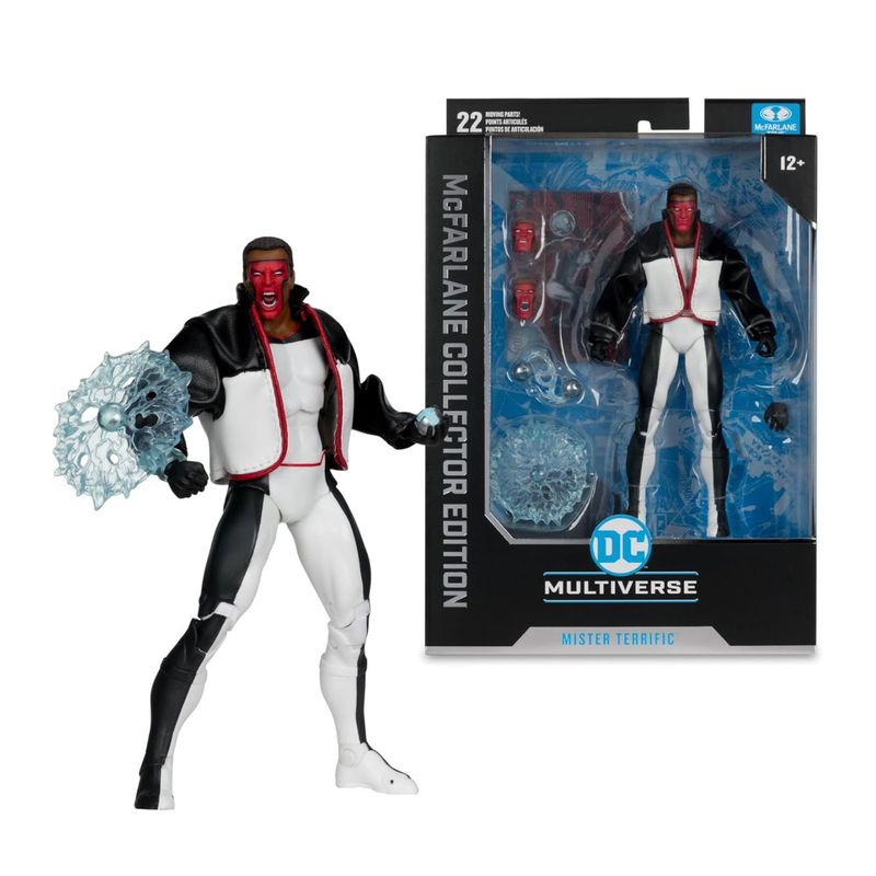 MC FARLANE - Mr Terrific Figura Accion JSA Dc Mcfarlane Collector Ed