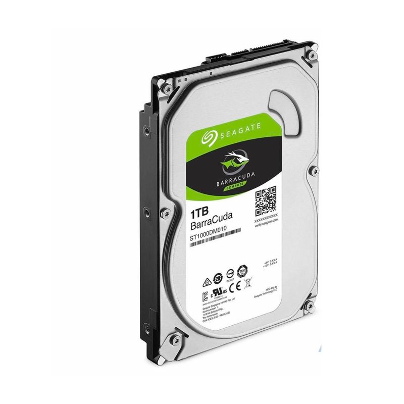 SEAGATE - Disco duro SEAGATE 1TB interno BARRACUDA