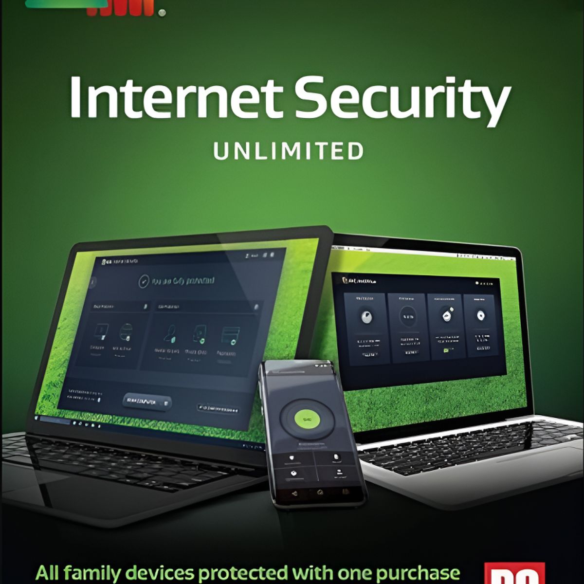 GENERICO - Antivirus Avg Internet Security 10 Dispositivos 1 Año