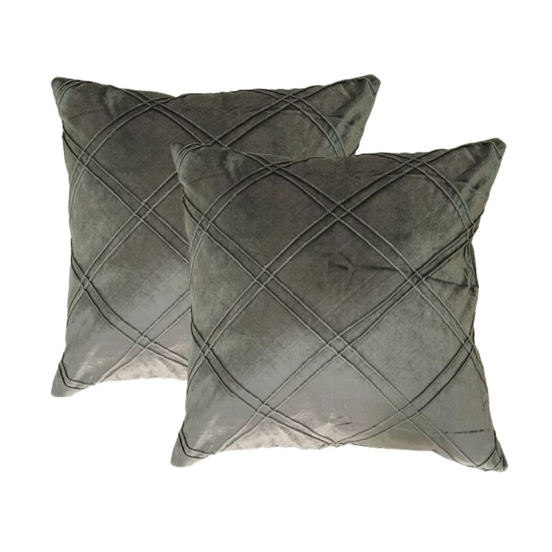 GENERICO - protector Forro Para Cojin Decorativo Terciopelo Fundas almohada 45X45