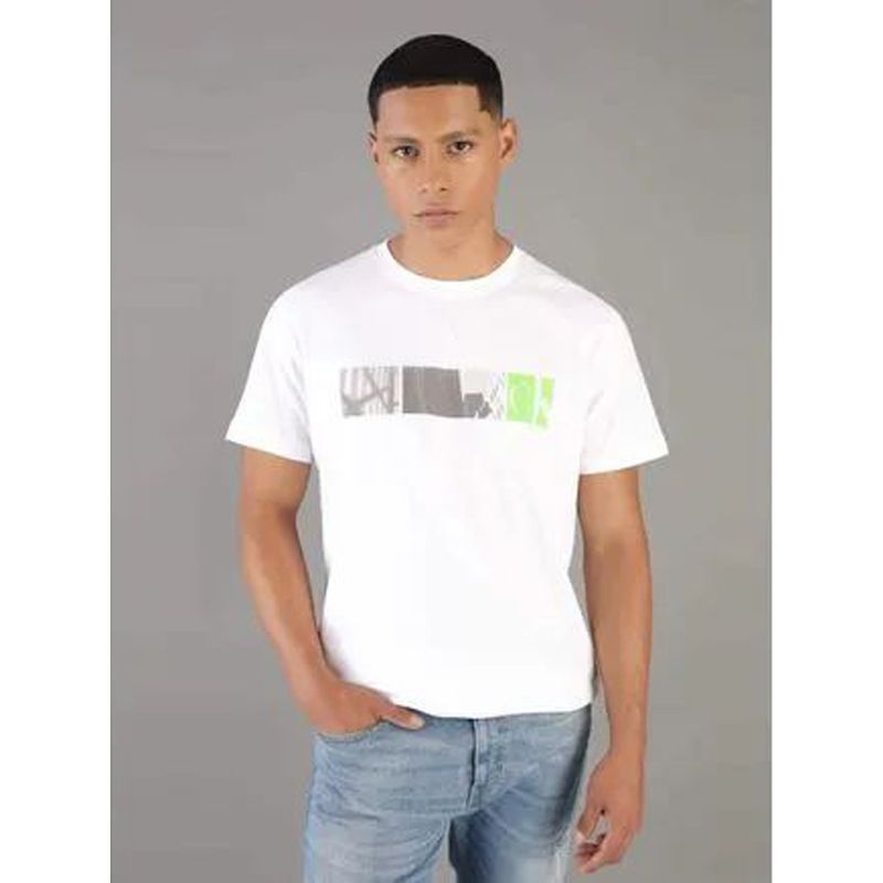 CALVIN KLEIN - Camiseta blanca city block Calvin Klein