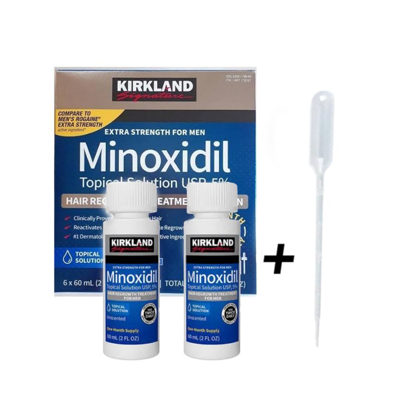 SIGNATURE - Minoxidil Kirkland 5% Importado 2 Unidades