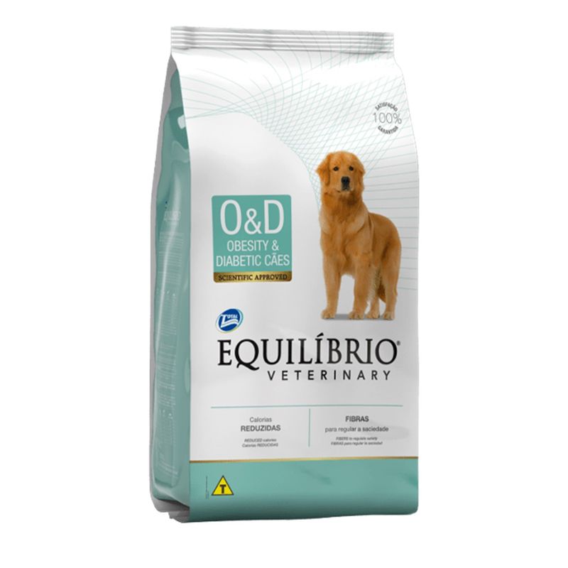 EQUILIBRIO VETERINARY - Equilibrio Veterinary Obesidad-Diabetes  Comida Perro 7.5kg