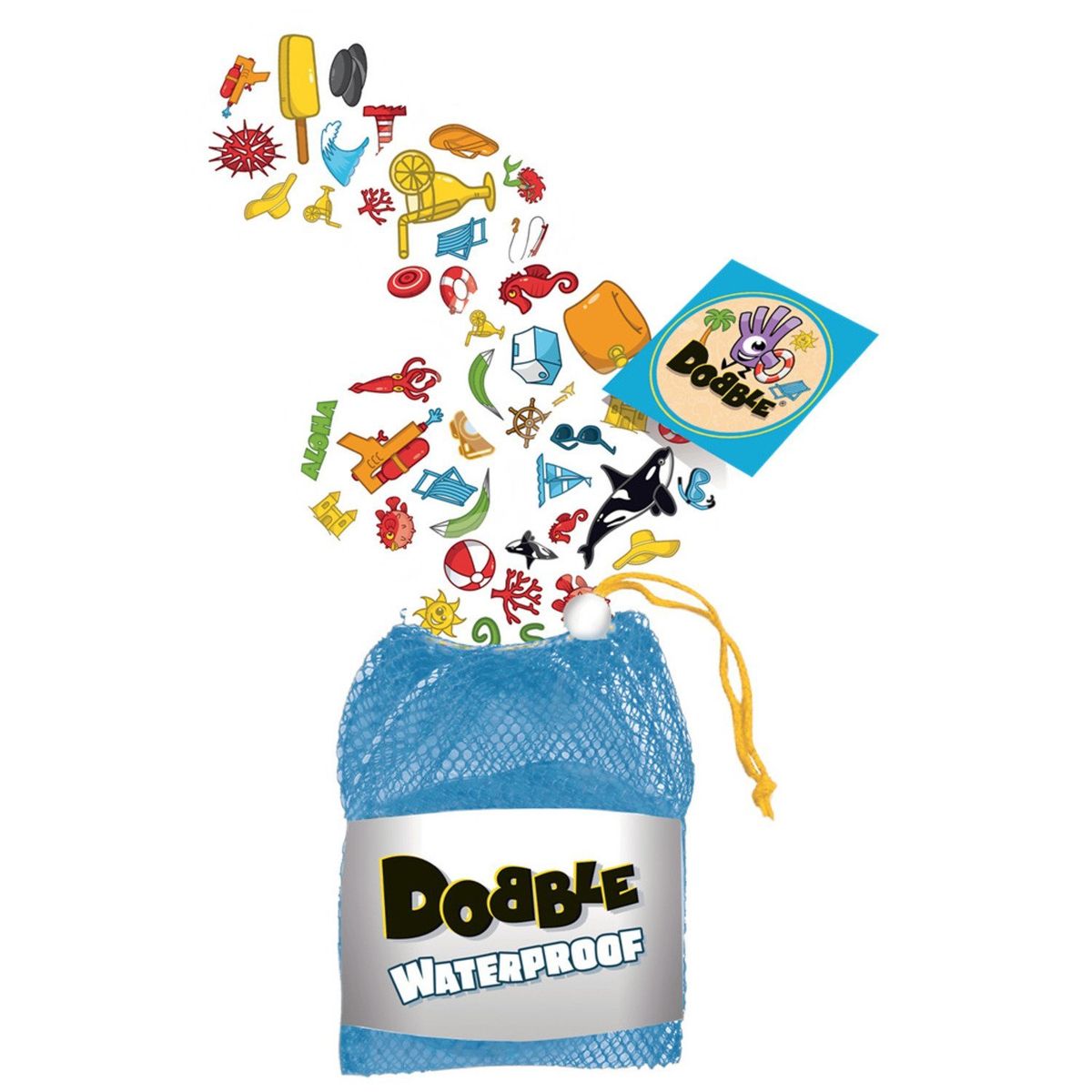 ASMODEE - Dobble Waterproof Juego De Mesa Español