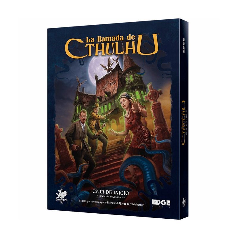 ASMODEE - La Llamada De Cthulhu Caja De Inicio Edicion Revisada