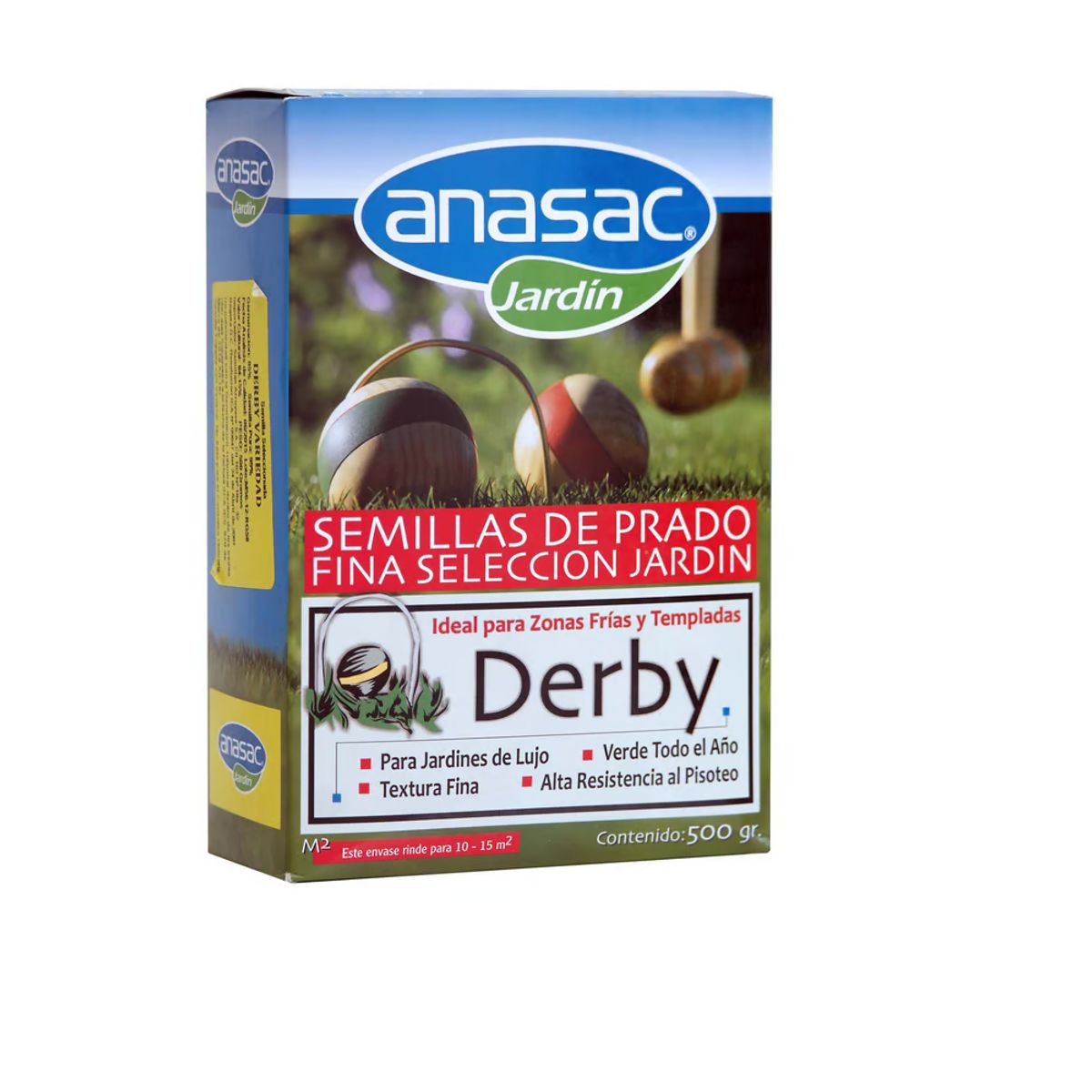 ANASAC - SEMILLA PASTO DERBY CLIMA FRIO 500 GRAMOS ANASAC