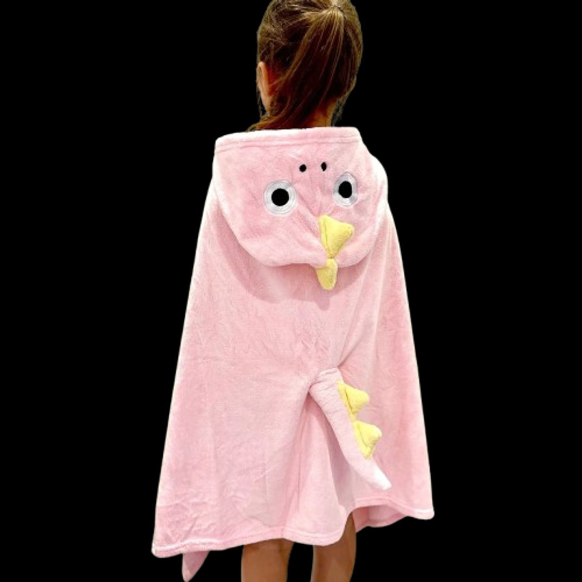 NACIONAL - Toalla infantil diseño Dino Rosado