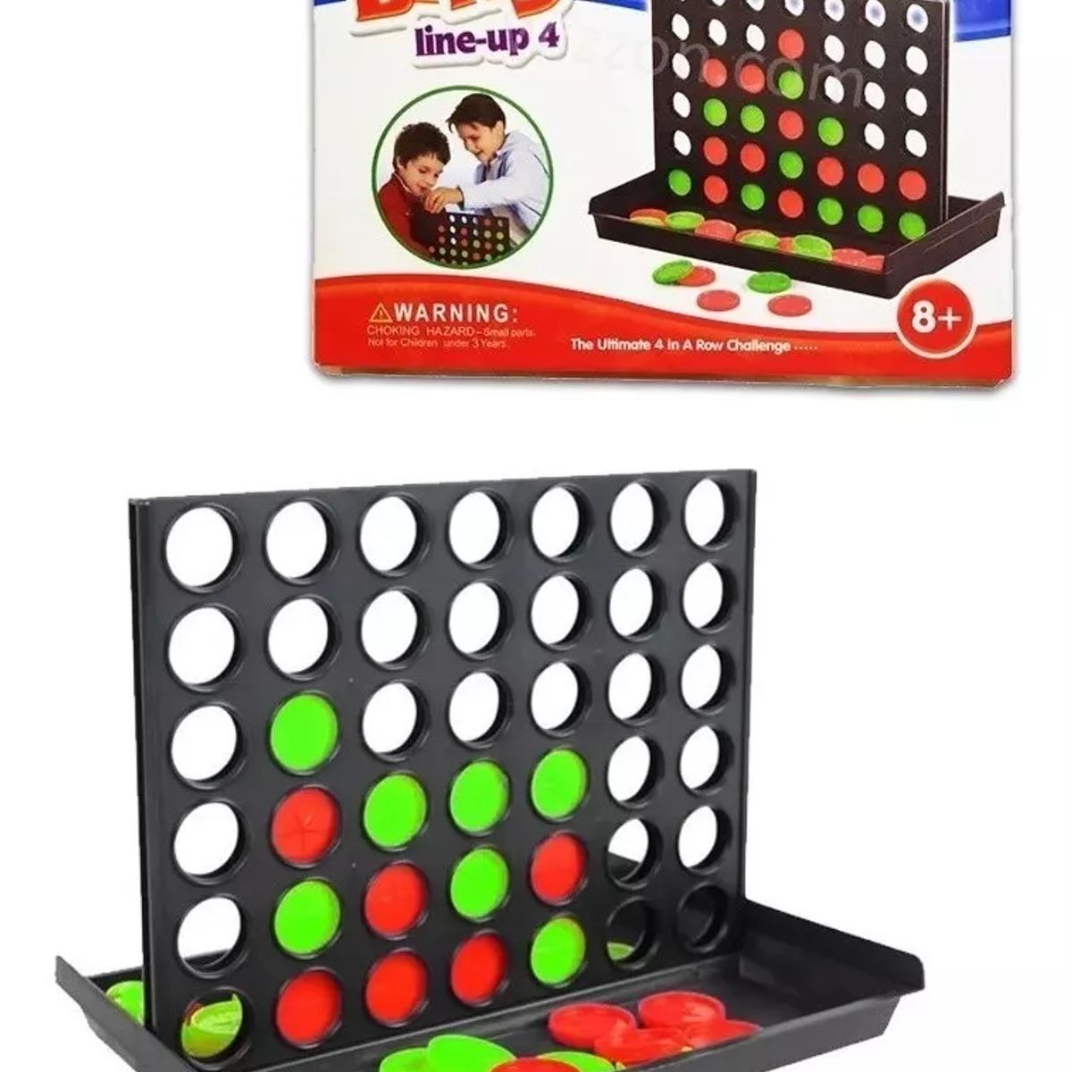 JUGANDO Y EDUCANDO - Juego Didáctico Conecta Cuatro Divertido Y Estratégico Niños