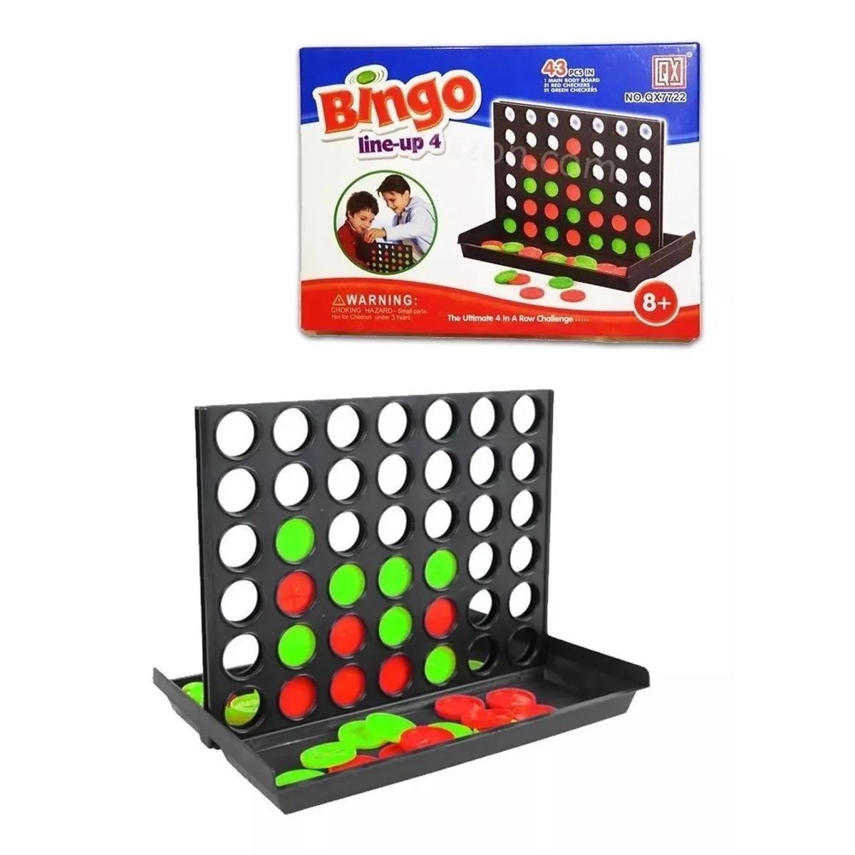 JUGANDO Y EDUCANDO - Juego Didáctico Conecta Cuatro Divertido Y Estratégico Niños