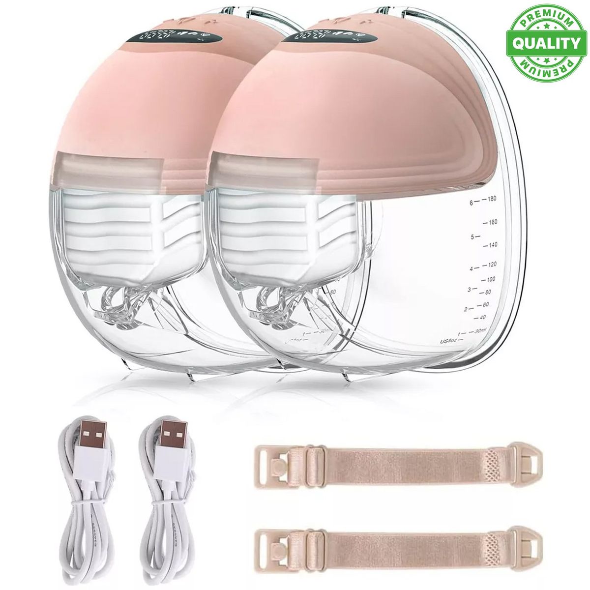 ONE PIXEL - Extractor De Leche Electrico Recargable Hospitalario x2