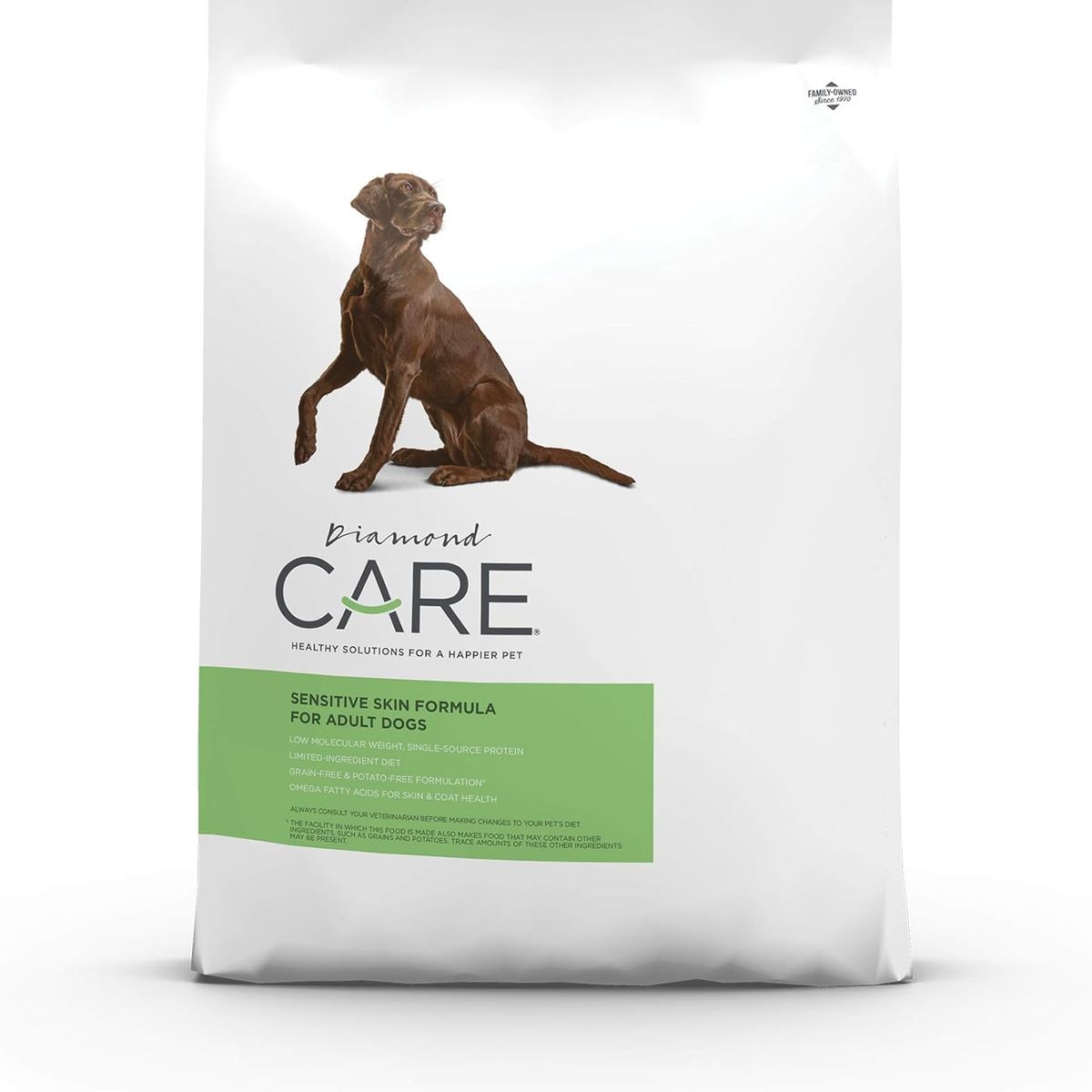 DIAMOND NATURALS - Diamond Care Sensitive Skin Dogs Piel Sensible 8lb