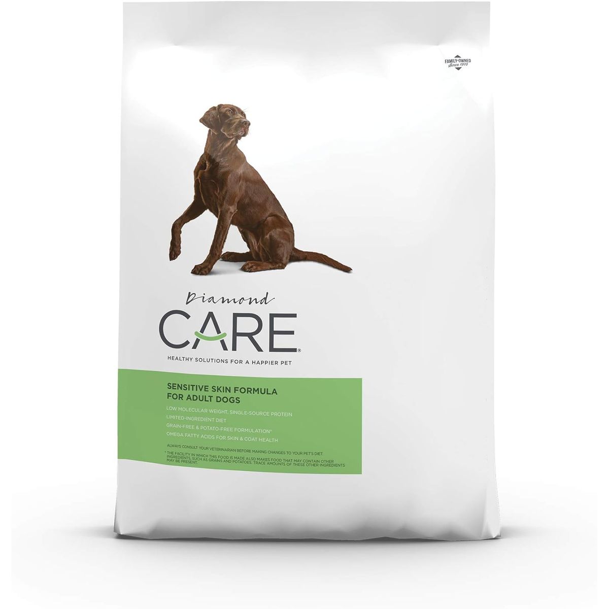 DIAMOND NATURALS - Diamond Care Sensitive Skin Dogs Piel Sensible 25lb