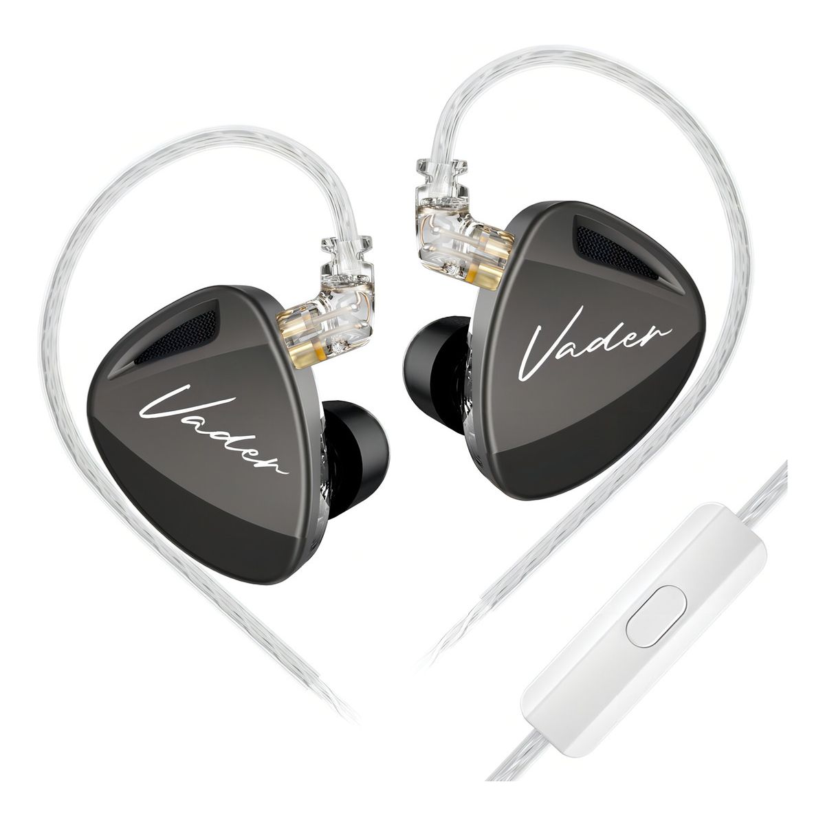 KZ - Audifonos In-ear  Kz Vader Hi-res Vers. Monitores In Ear con microfono