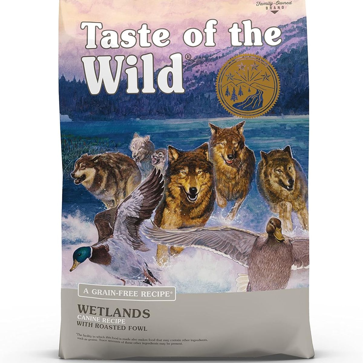 TASTE OF THE WILD - Taste Of The Wild Dogs Wetlands Adulto Pato Codorniz 28lb