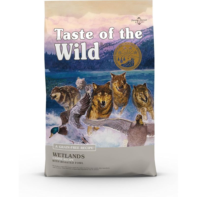 TASTE OF THE WILD - Taste Of The Wild Dogs Wetlands Adulto Pato Codorniz 28lb