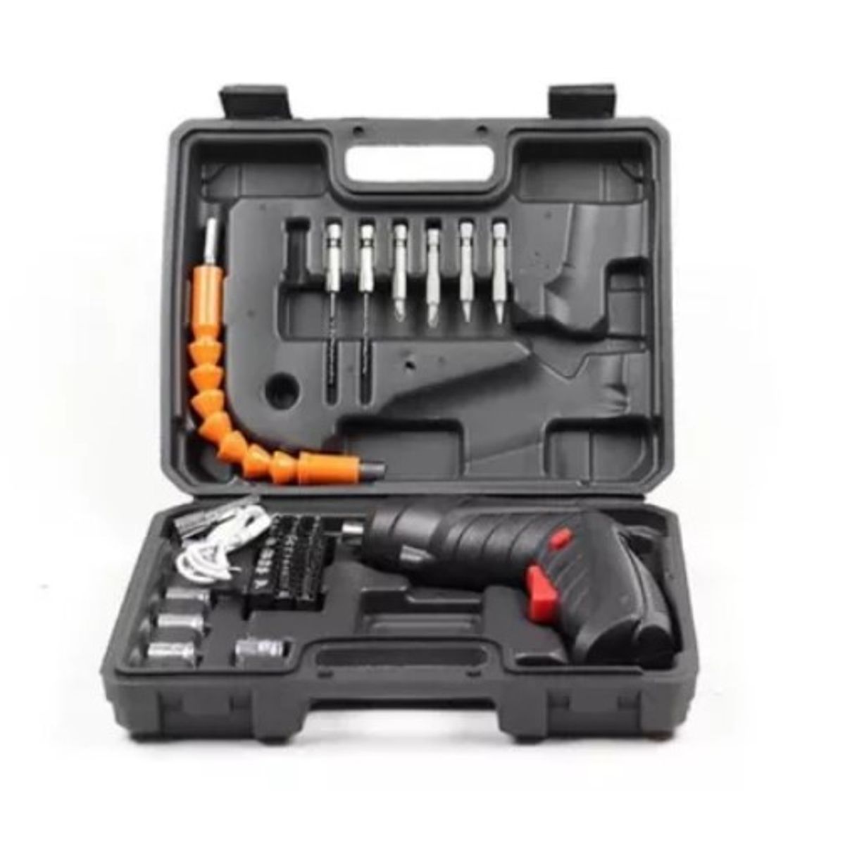 GENERICO - Taladro Atornillador Eléctrico Kit Destornilladores Ligero