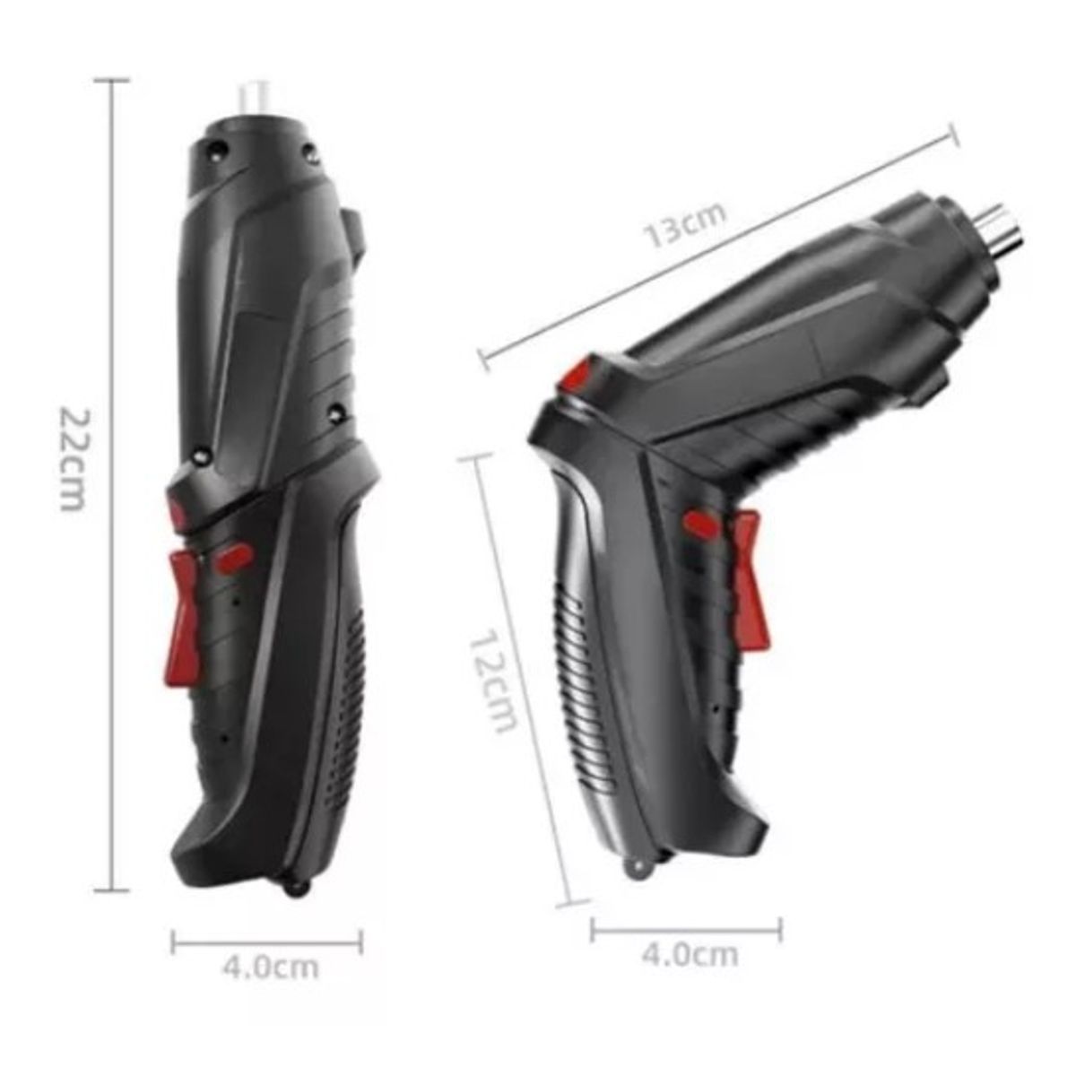 GENERICO - Taladro Atornillador Eléctrico Kit Destornilladores Ligero