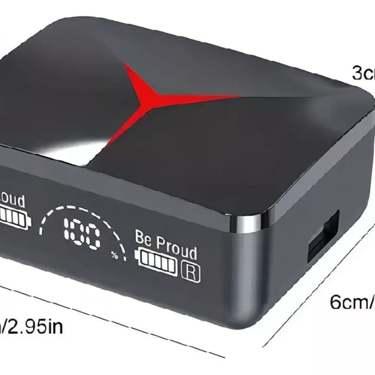 GENERICO - Audífonos Bluetooth Inalámbricos Led M90
