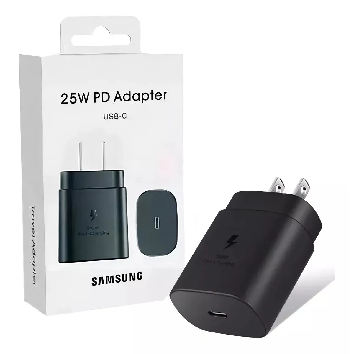 SAMSUNG - Cargador Samsung Original 25w Ultra Rapido Carga Rapida
