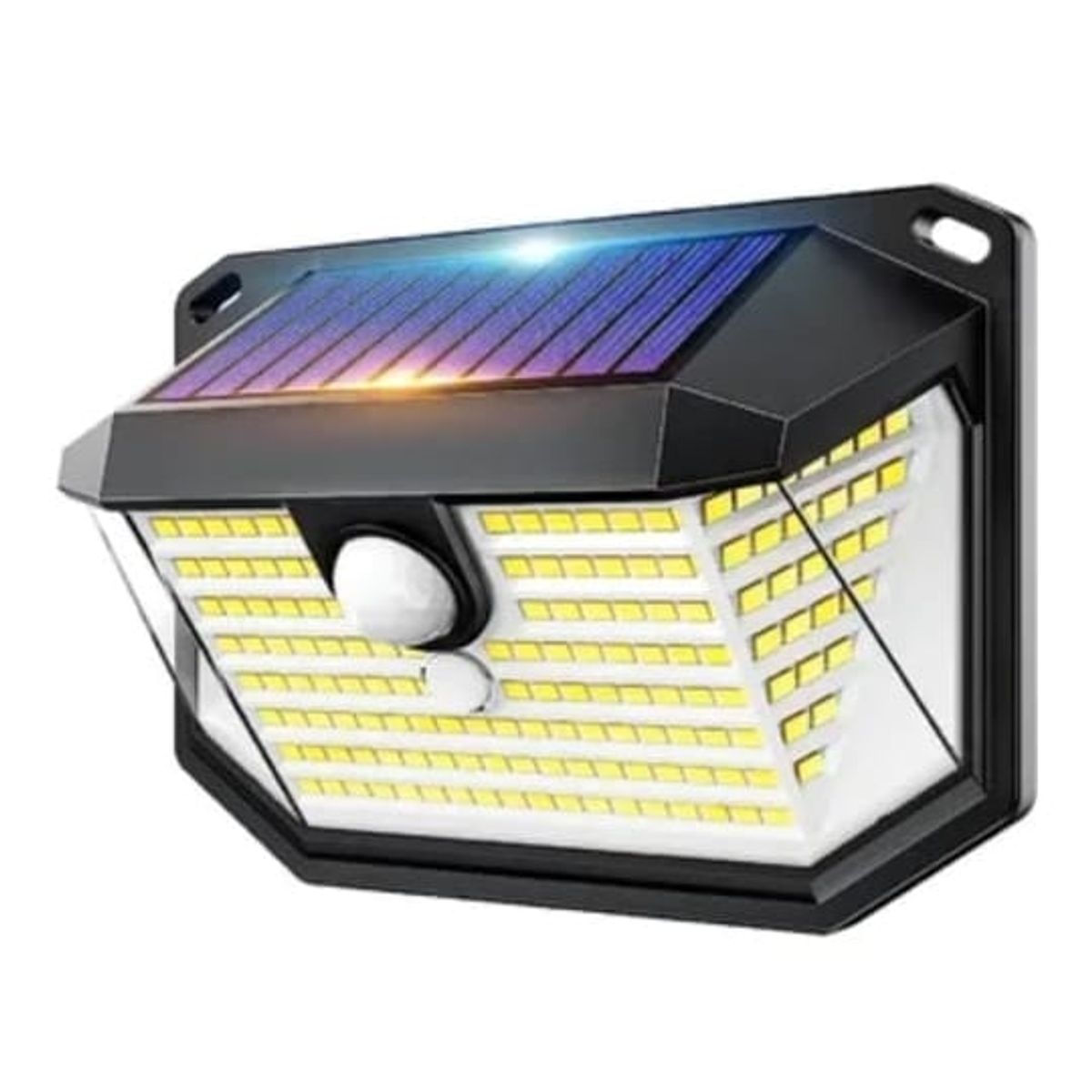 GENERICO - Lampara Solar Led Exterior Pared  Sensor Movimiento