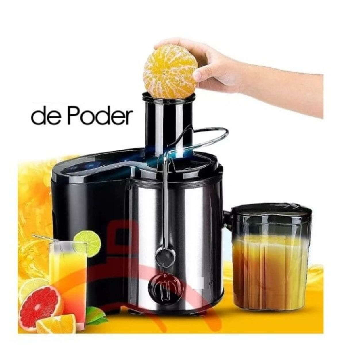 GENERICO - Extractor De Jugos Automático Frutas Verduras