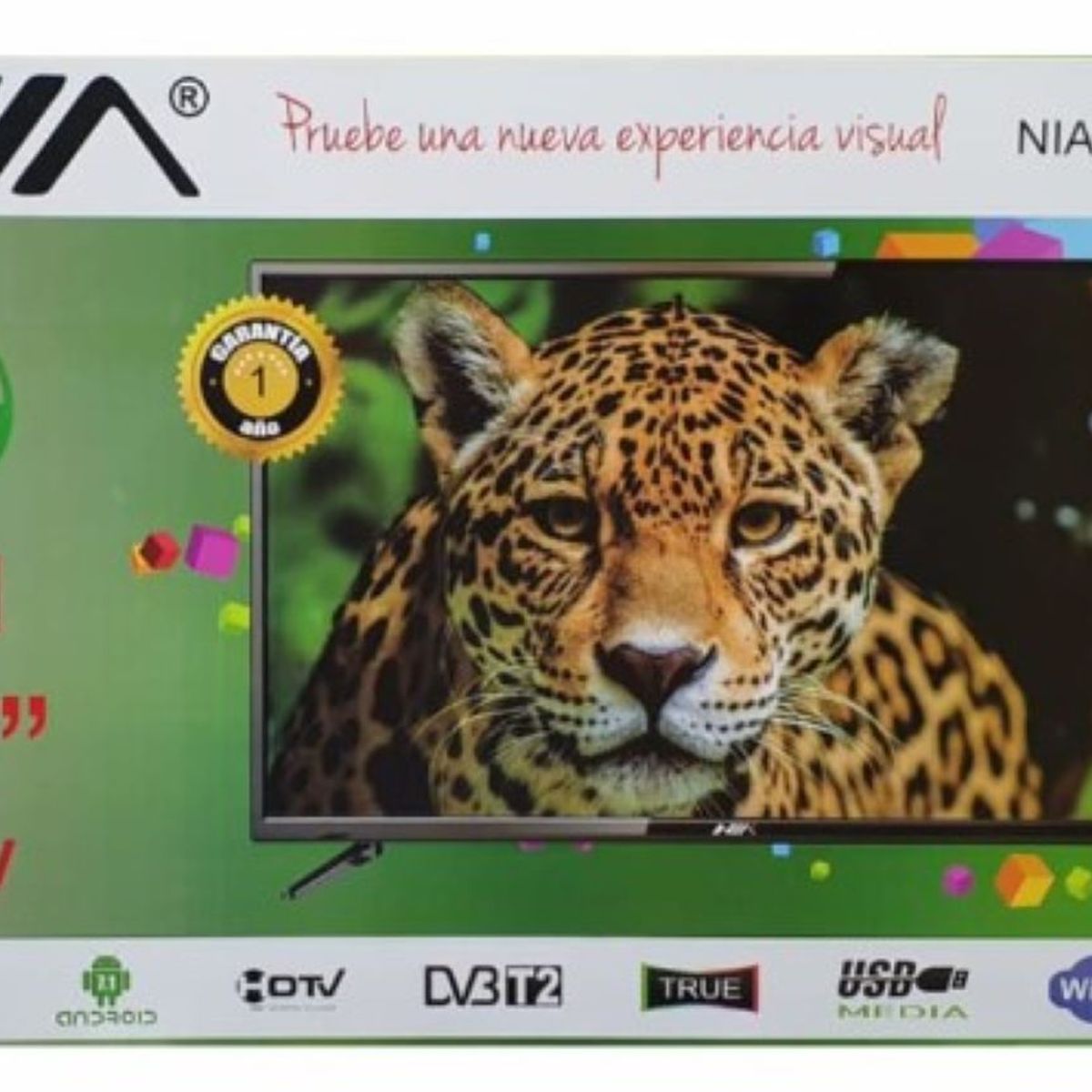 NIA - Televisor 55 Pulgadas 4k Con Tdt Smart Tv NIA