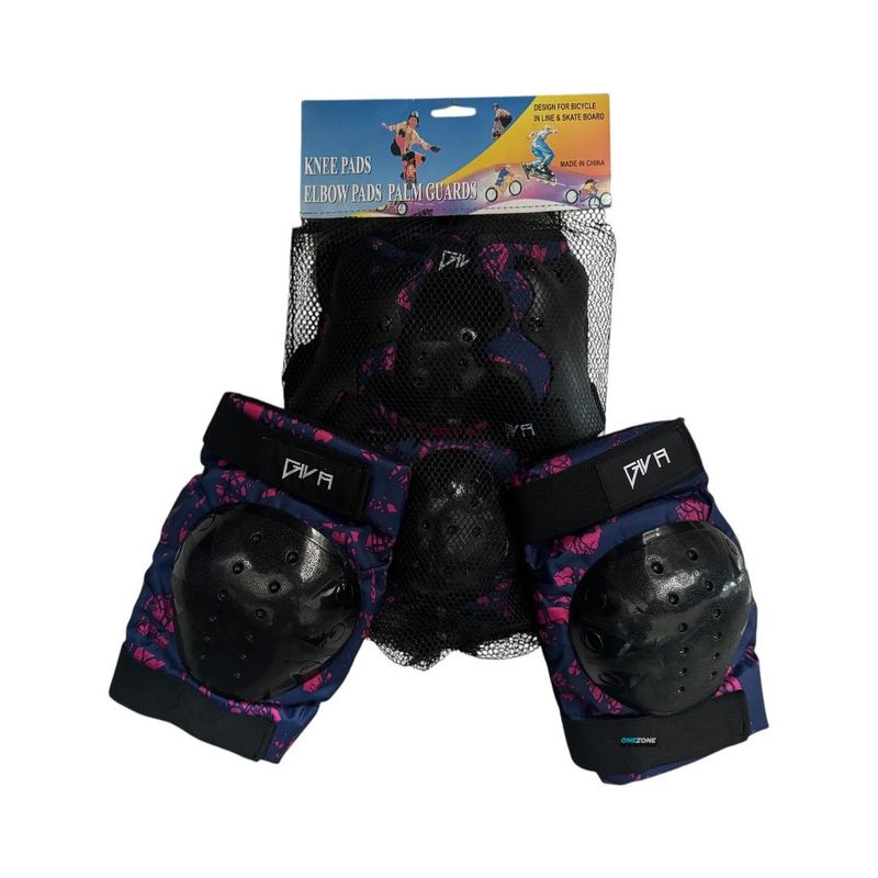 GENERICO - Kit De Protección Gvs 1116-Rodilleras Muñequeras Y Coderas