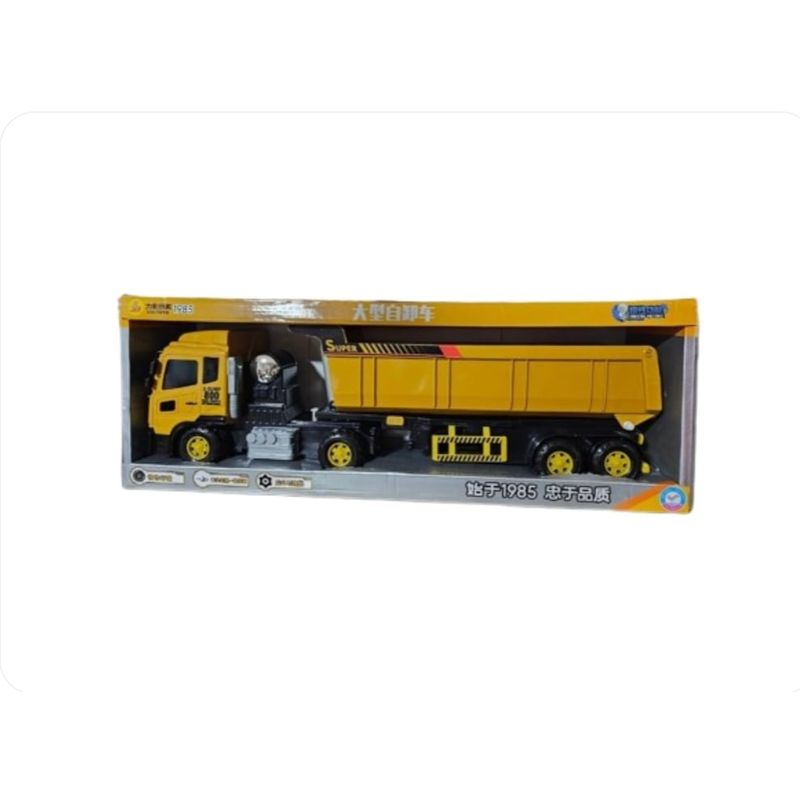 GENERICO - Camión Volqueta  transporte modelo de juguete
