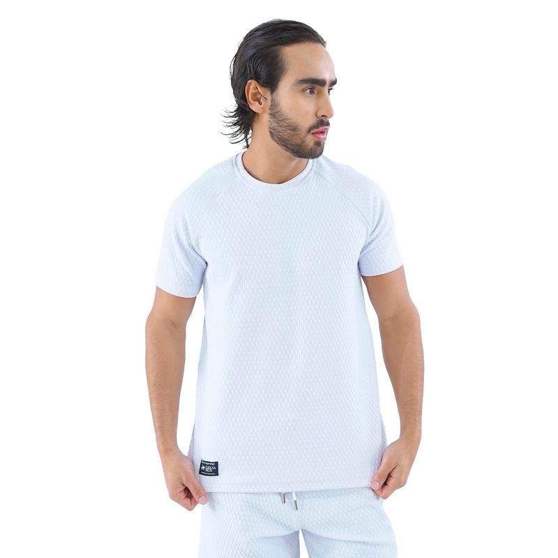 LAGUNA BLUE - Conjunto para hombre texturizado Laguna Blue_.