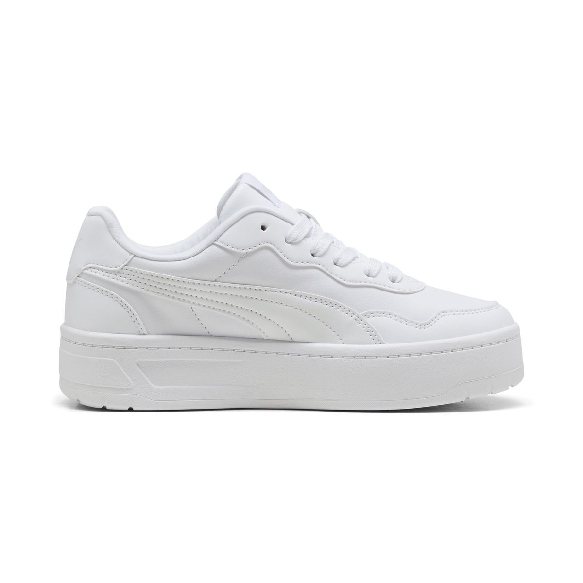 PUMA - Tenis Zapatillas Marca Puma Court Lall Original Blanco Mujer