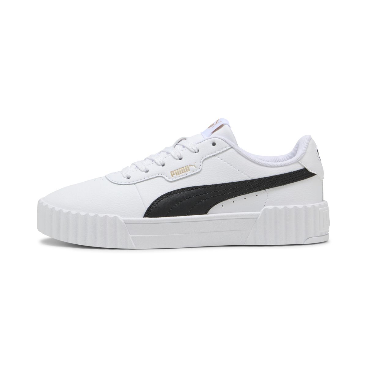PUMA - Tenis Zapatillas Carina 30 Marca Puma Original Blanco Mujer